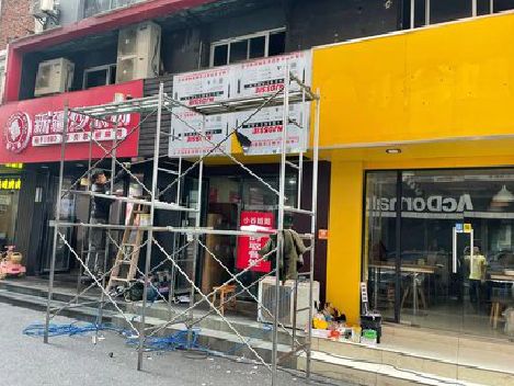 大田制作广告招牌如何避免它发黄？